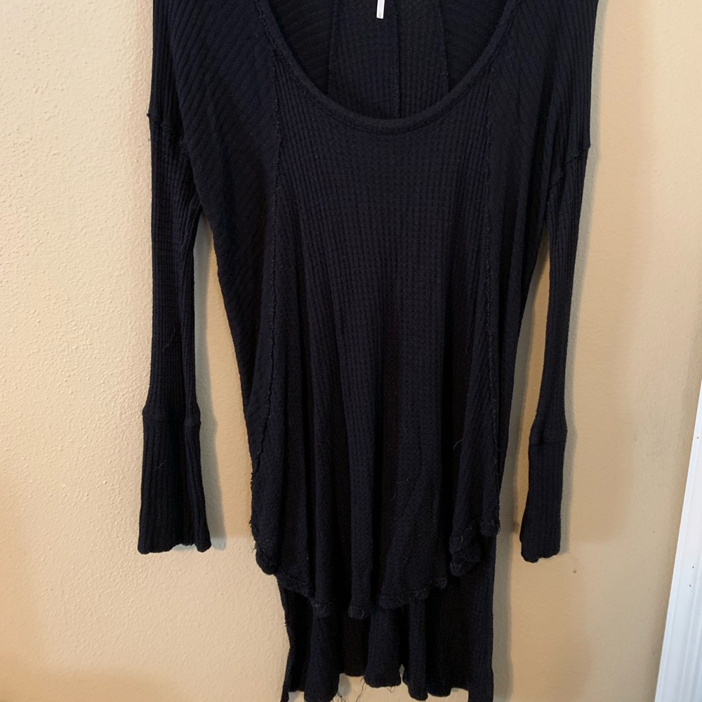 FREE PEOPLE L bamboo high/low tunic super soft!!